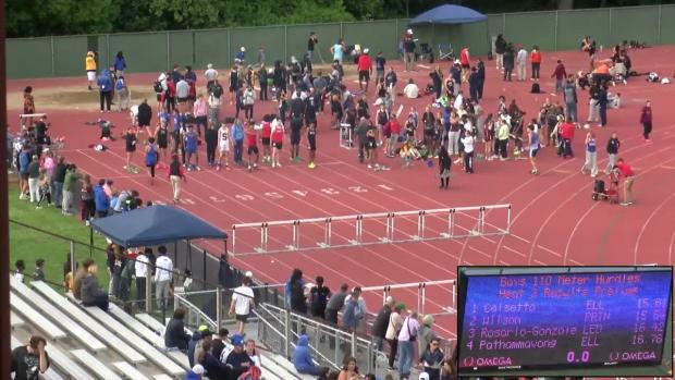 Class M Boys 110 Hurdles Prelims Heat 4