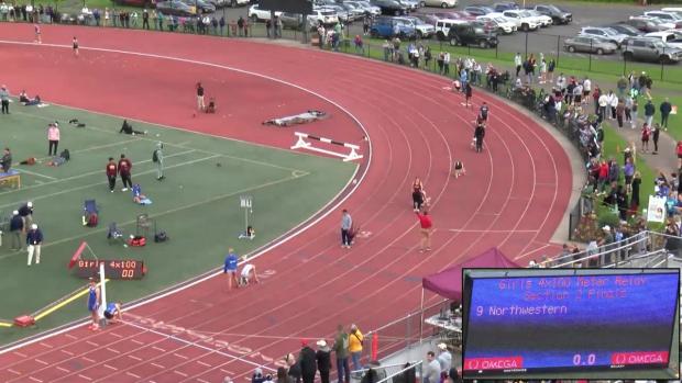 Class M Girls 4x100 Relay Finals Section 2