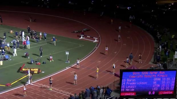 Class M Girls 4x400 Relay Finals Section 1