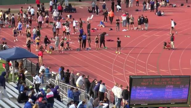 Class M Girls 100 Prelims Heat 5