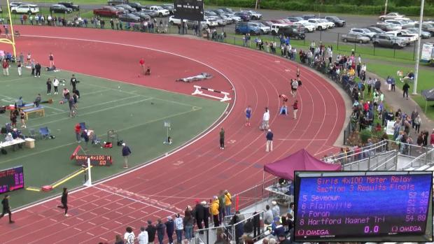 Class M Boys 4x100 Relay Finals Section 1