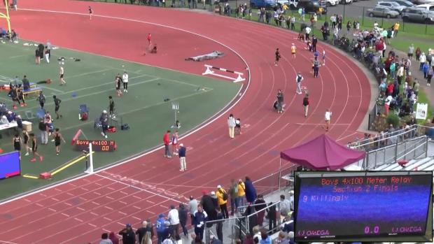 Class M Boys 4x100 Relay Finals Section 3