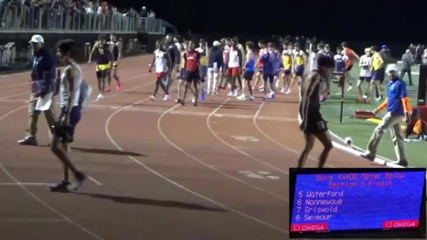 Class M Boys 4x400 Relay Finals Section 4