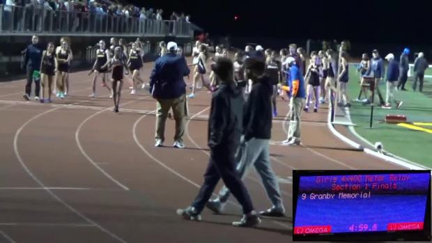 Class M Girls 4x400 Relay Finals Section 2