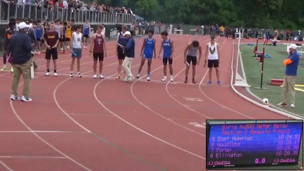 Class M Boys 4x800 Relay Finals Section 1