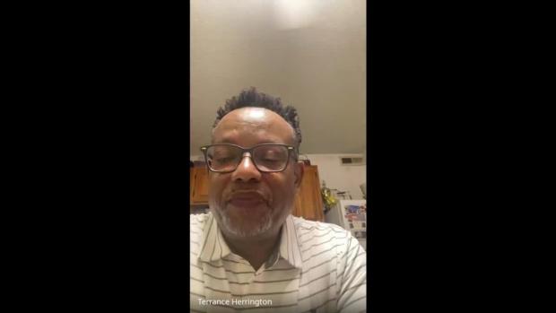 Terrance Herrington series: Middle distance runner stride