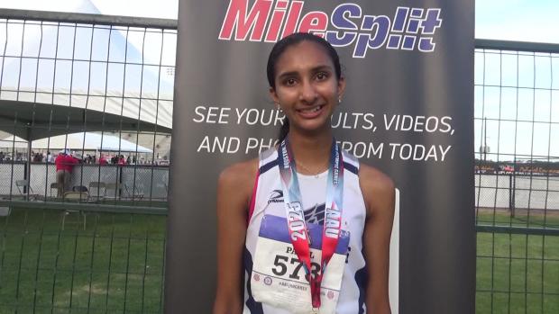 Shyna Patel takes home gold in 15-16yr old girls 3k racewalk