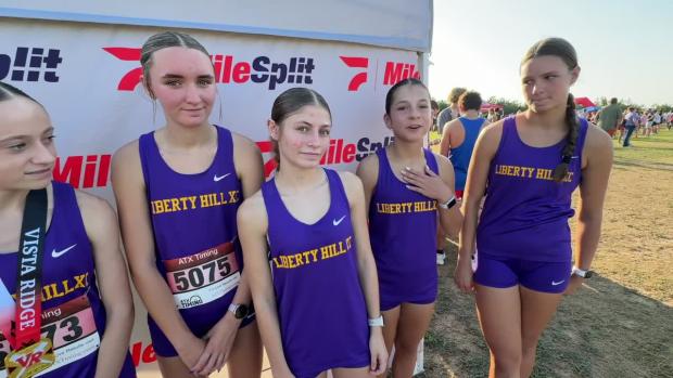 Liberty Hill girls with impressive showing