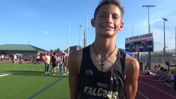 Cooper McGraner of Richmond Foster earns 4th in var boy'