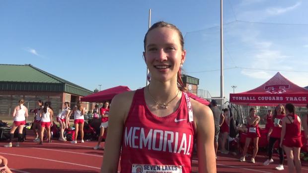 Sophie Petterson runner-up in varsity girl's 5k