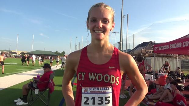 Laney Barnes takes gold & dominates varsity girl's field