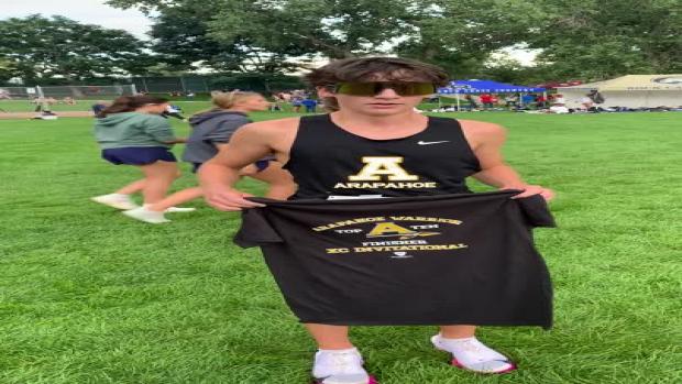 Brendan Marcinkowski after 3rd in JR/SR race