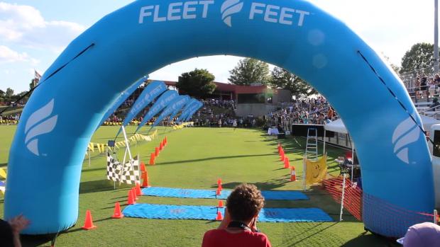 Middle School Girls - Race Finish