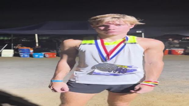 Ethan Rich is runner-up in Boys' Championship Race