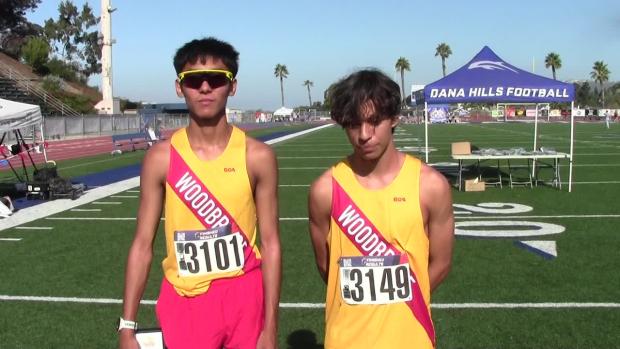 Aidan Antonio & Aiden Zavala go 1 & 2 in Boys Elite race
