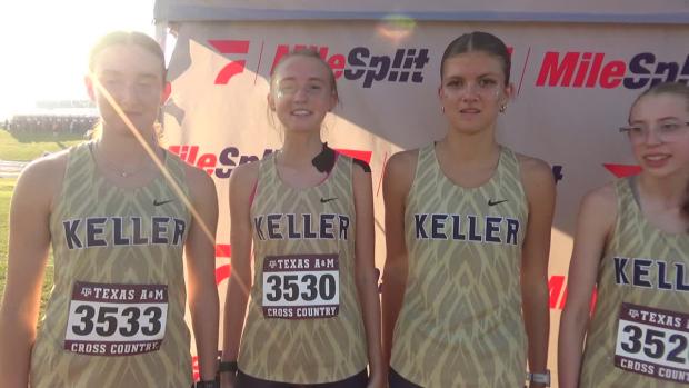 Keller girl's with top 5 team finish