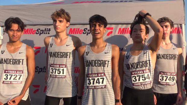 Austin Vandegrift boy's finish team runner-up 