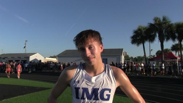 North Port Boys Elite Winner Matthew Dodds