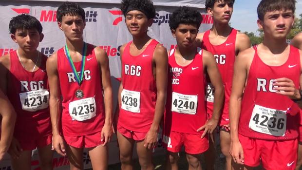 Rio Grande City varsity boy's post race