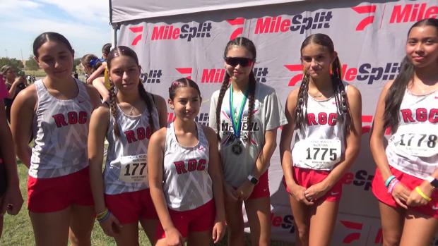 Rio Grande City varsity girl's post race