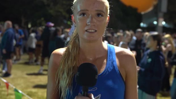 Summer Wilson After Placing 5th in Sweepstakes Race 