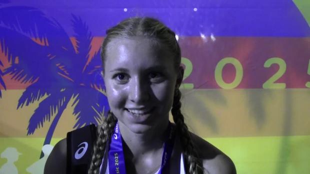 Dalaney Napierala snags Gold Varsity A race in 17:01.6