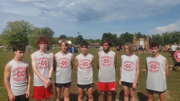 Kirkwood Boys 2nd, Andrew Bain 3rd, Henry Walker 5th
