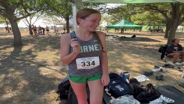 Savannah Griffin balances cross country & golf