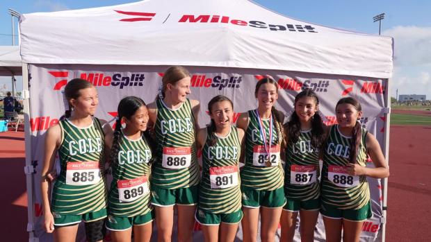 San Antonio Cole girls Qualify for State as a team