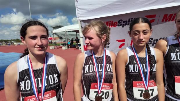 Moulton girls take third in Region 4-1A race