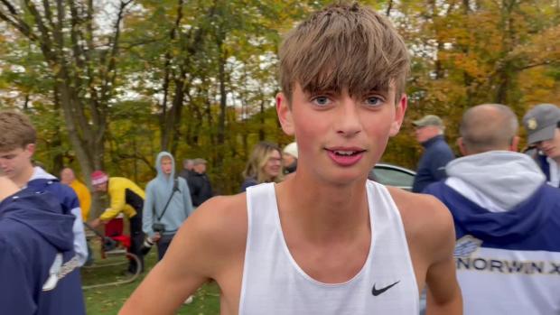 Benjamin McBride discusses first XC victory