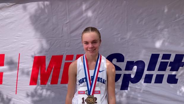 Leah Depiper 2A Girls Bronze Medalist