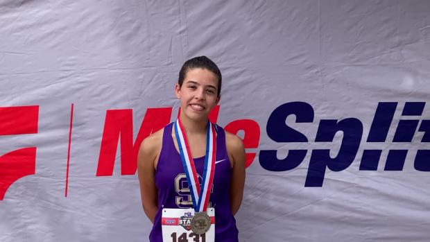 Isa McGinnis 2A Girls Silver Medalist