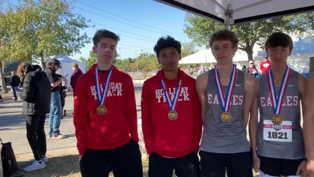 Holliday Boys 3A Team Bronze Medalists