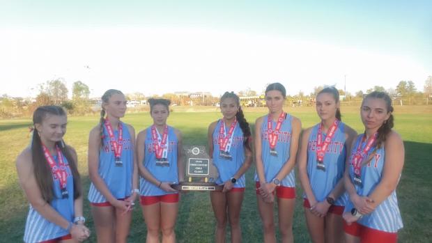 Webb City Girls 2nd Class 5, B Hedger 5th, A Perez 18th