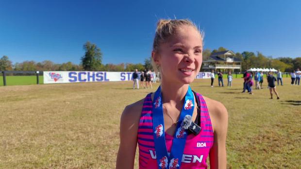 4A girls winner Daya Ross of Wren