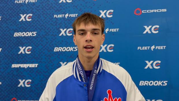 Lucas Tanner Finishes 2nd, Qualifies for Brooks XC Champs