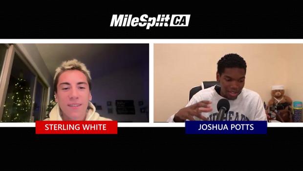 Sterling White on Breaking CIF State XC Freshman Record   