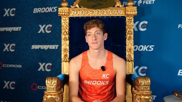 Nick Mazzeo Before The 2025 Brooks XC Championships