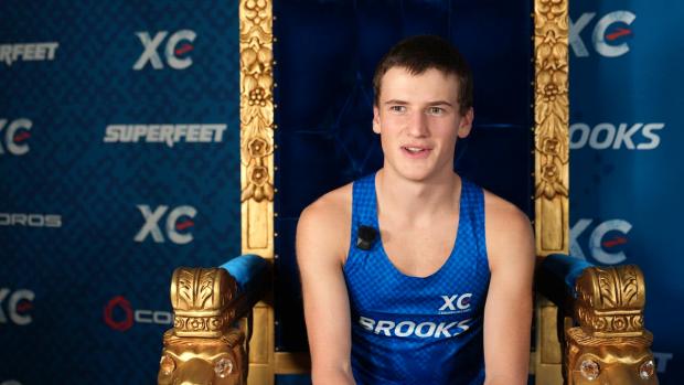 Sean Fries Ahead Of Brooks XC