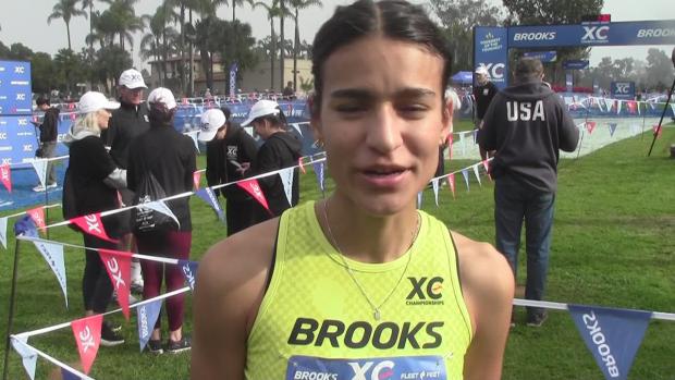 Lily Alder (UT) 8th at Brooks XC Championships