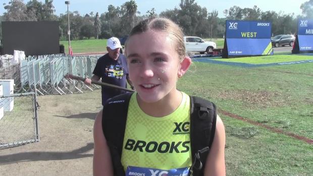 Carol Dye (CA) 40th at Brooks XC Championships