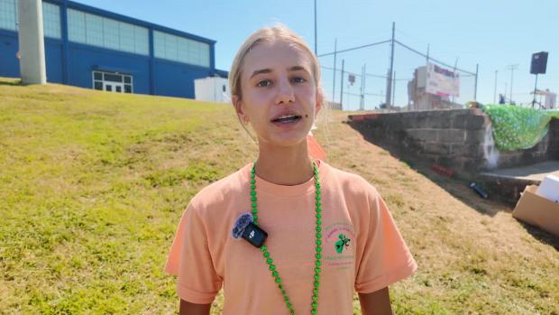 Clover's Ava Jagielski gives advice to future runners