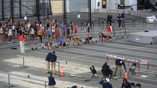 Girls 60 Prelims Heat 1