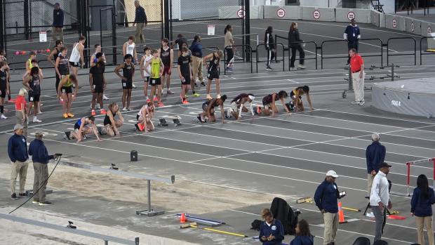 Girls 60 Hurdles Prelims Heat 7