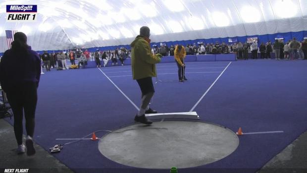 Varsity Girls Shot Put - Monmouth Relays