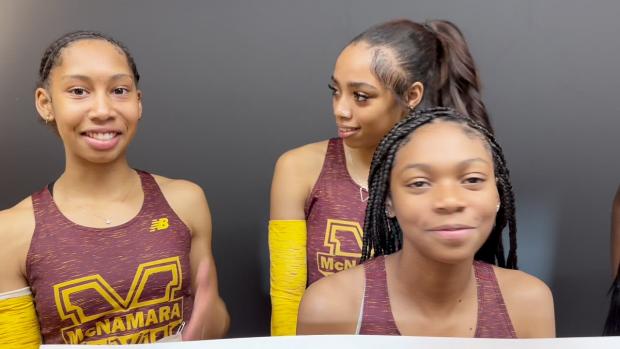 W 4x200 (Varsity Gold) - Bishop McNamara-MD Wins