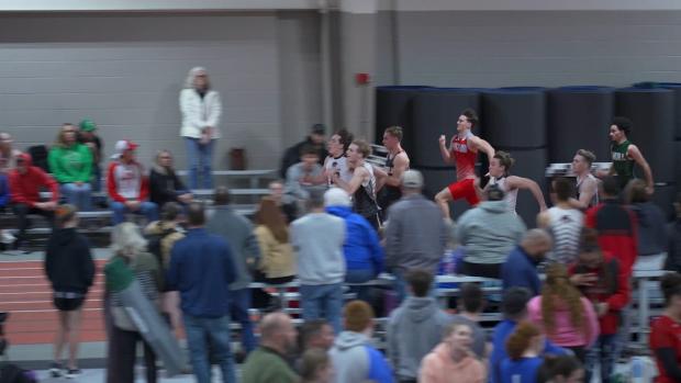 High School Boys Division 60m Prelims Heat 3