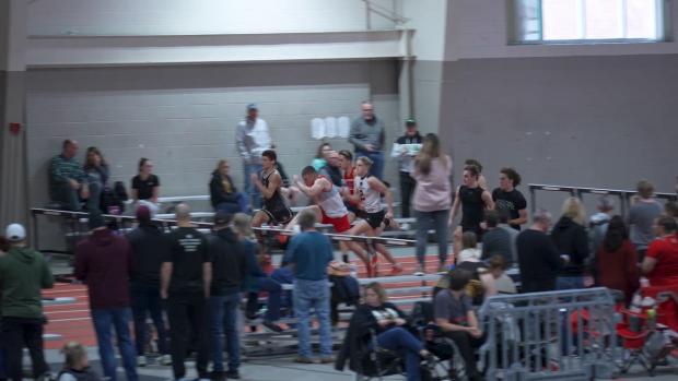 High School Boys Division 60m Hurdles Finals Section 1