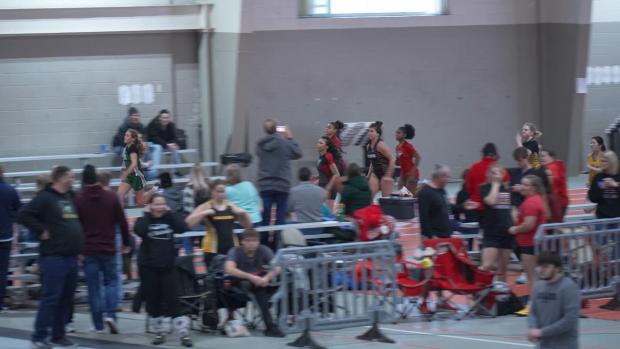 High School Girls Division 60m Prelims Heat 1